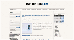 Desktop Screenshot of informuje.com